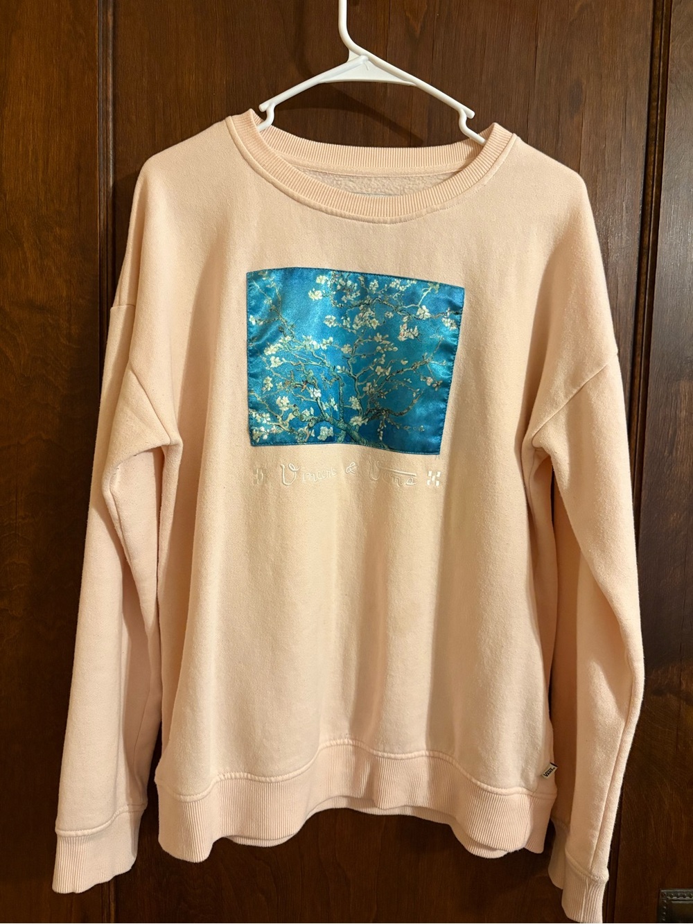Vans - Vincent & Vans  Peach Crewneck Sweatshirt L